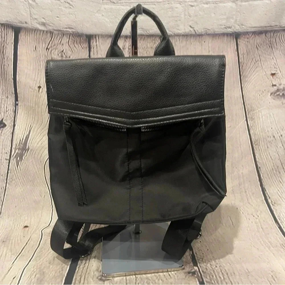 NWOT Botkier New York Black Mini Trigger Backpack - Picture 10 of 14